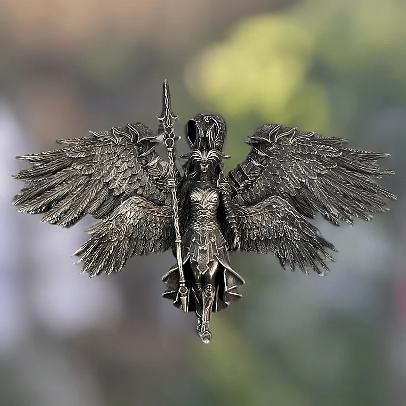 925 Sterling Silver Pendant Do Old Version Archangel Pendant Guardian Personality Original Design