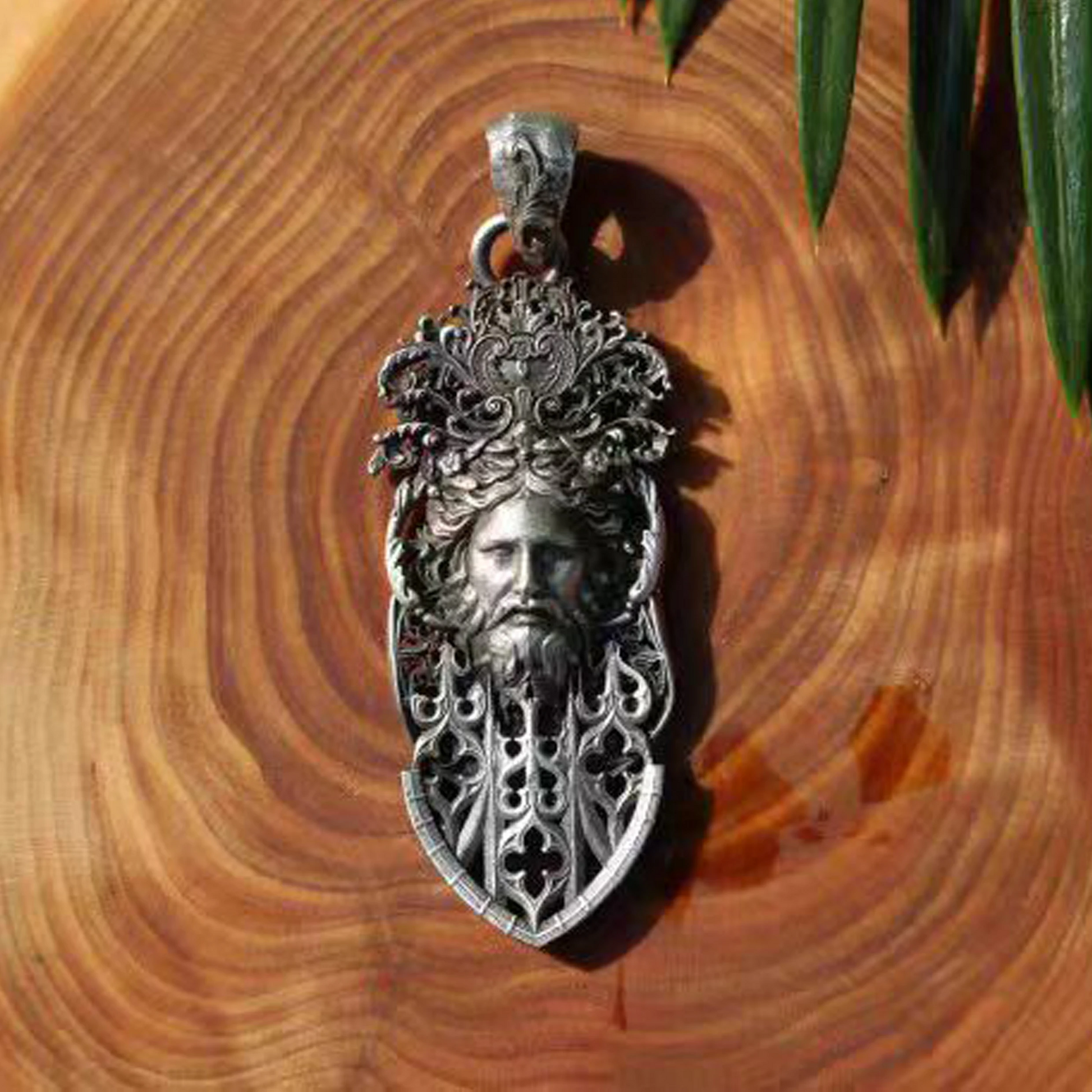 Fashion S925 silver made old craft Zeus pendant men item pendant