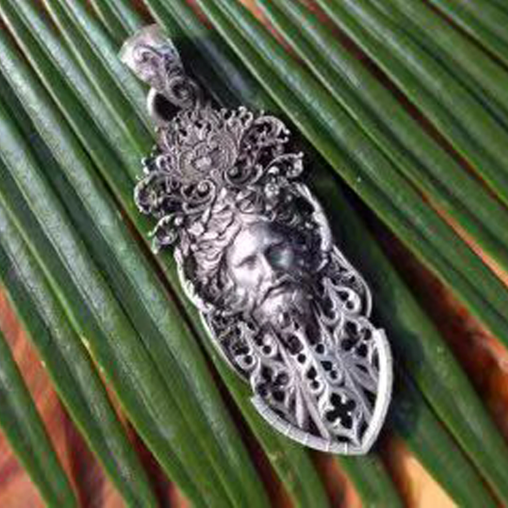 Fashion S925 silver made old craft Zeus pendant men item pendant