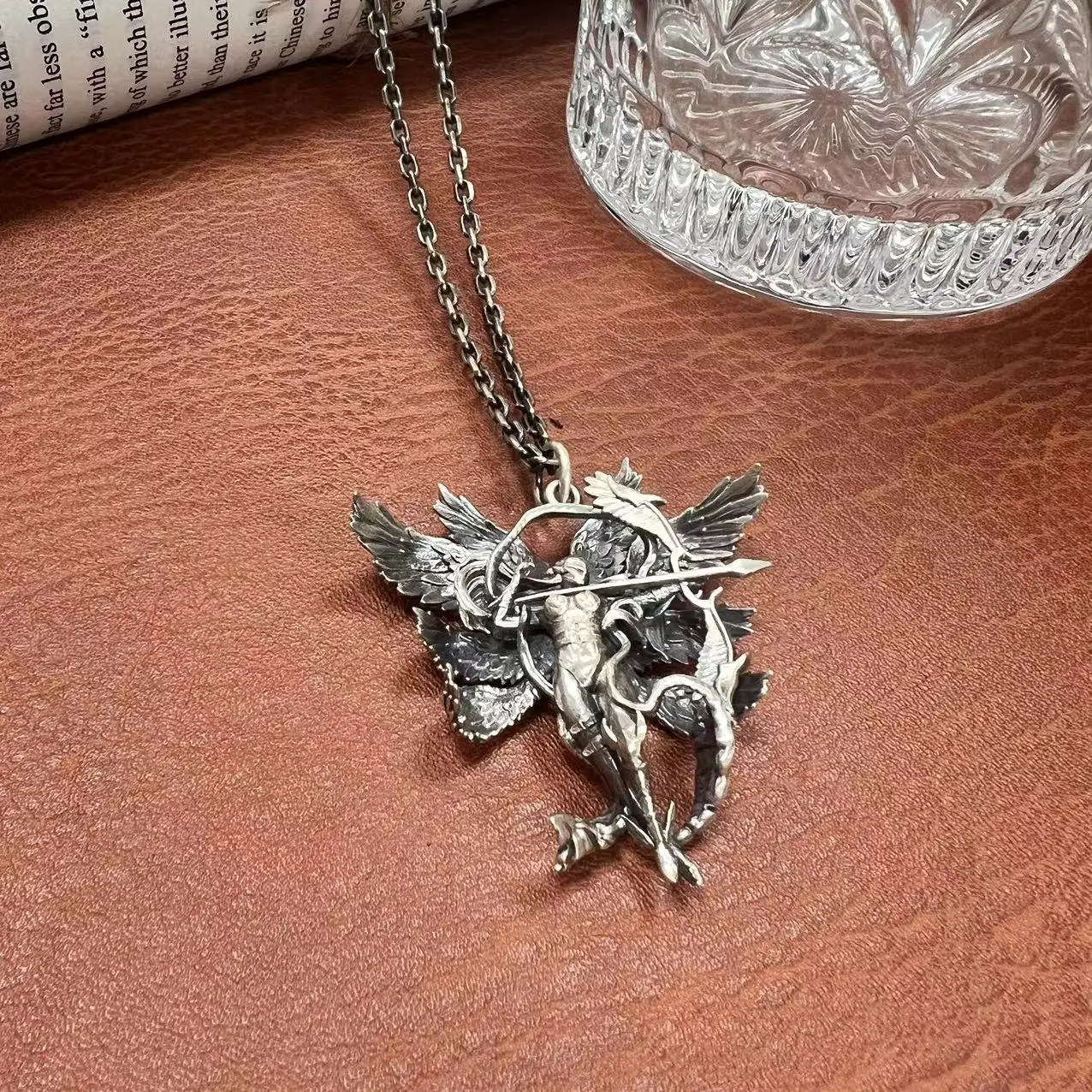 Digital Baby Heavenly Beast Pendant S925 Silver Do Old Craft Heavenly Beast Pendant Vintage Couples