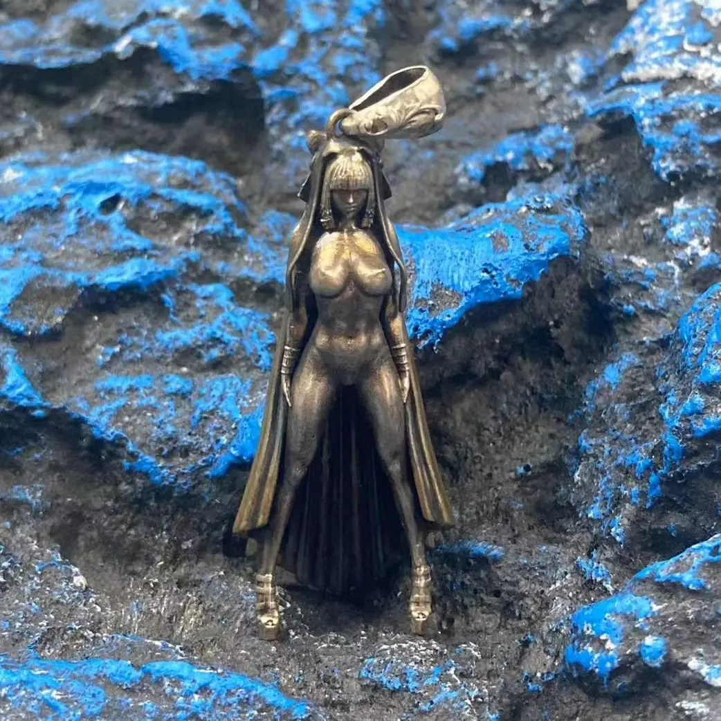 Hot sale Retro personality pendant s925 Silver Do Old  Process Lady Figure Pendletry Pendletry